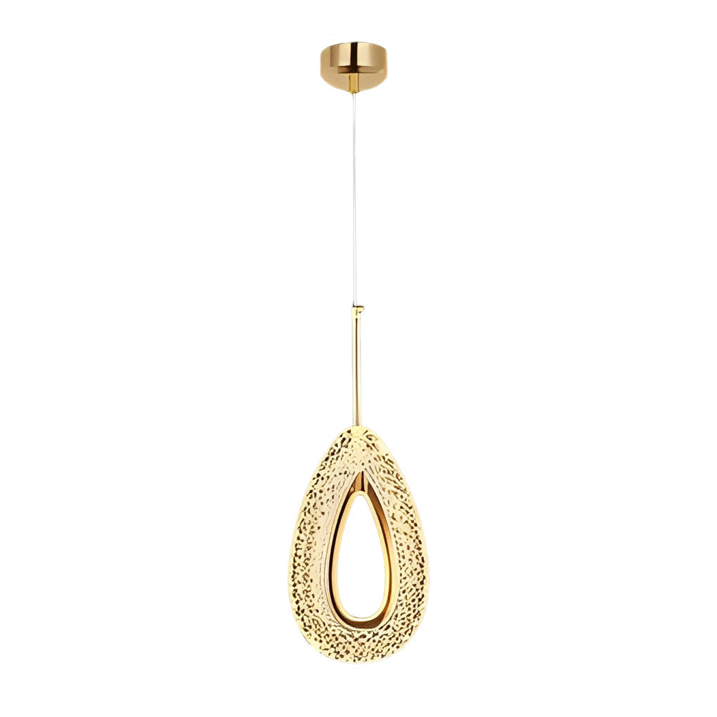 Circle Water Drop Minimalist Three Step Dimming LED Modern Pendant Lights | Kalsten