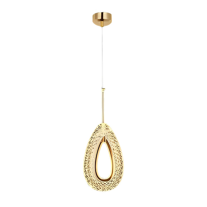 Circle Water Drop Minimalist Three Step Dimming LED Modern Pendant Lights | Kalsten