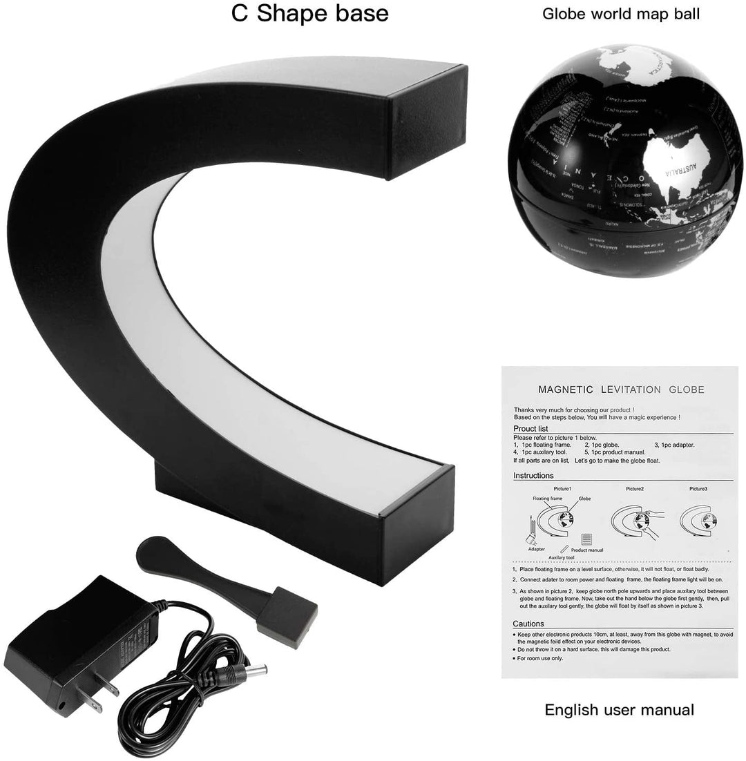 Floating Antigravity Globe LED Lamp | Kalsten
