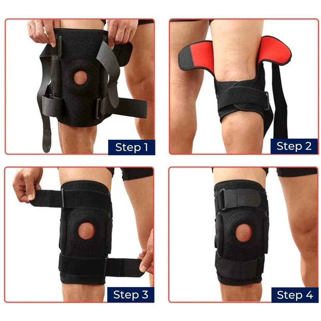 Kalsten | ACL Knee Brace for Knee Support and Stability | Reduces Pain, Swelling, and Limits Motion | Ideal for Recovery and Injury Protection