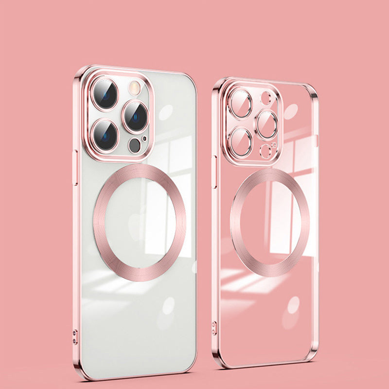 Kalsten | Electroplating Wireless Magnetic Charging All-Inclusive Lens Case for iPhone