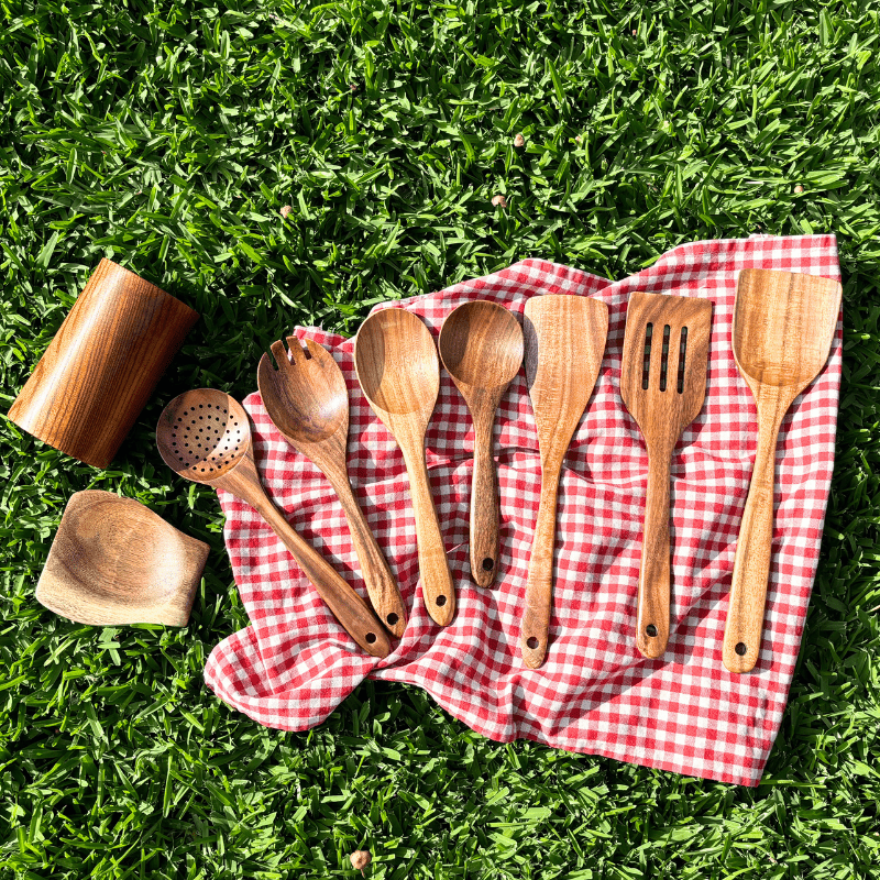 Sustainable 3-Piece Cooking Utensil Set