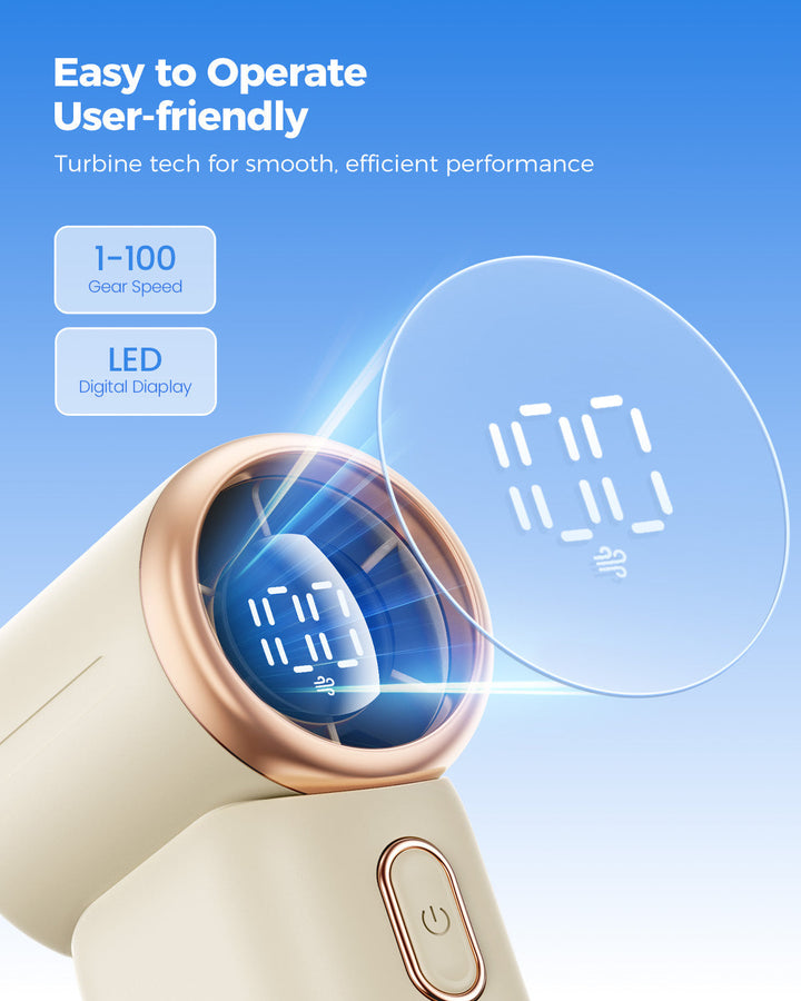 Portable Handheld Turbo Fan,High Speed Mini Fan | Kalsten