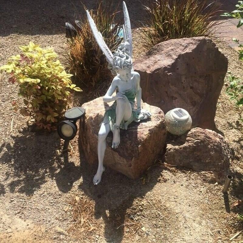 Kalsten | Sitting Fairy Garden Statue