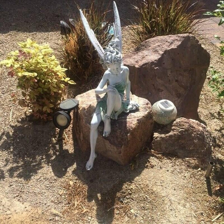 Kalsten | Sitting Fairy Garden Statue