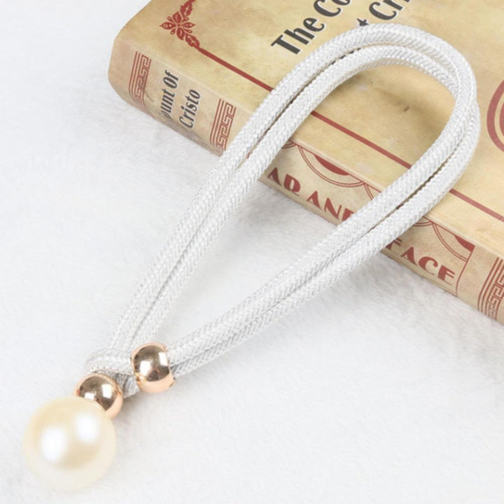 Kalsten | Lustrous Pearl Curtain Tie Back | 2 Pcs Set