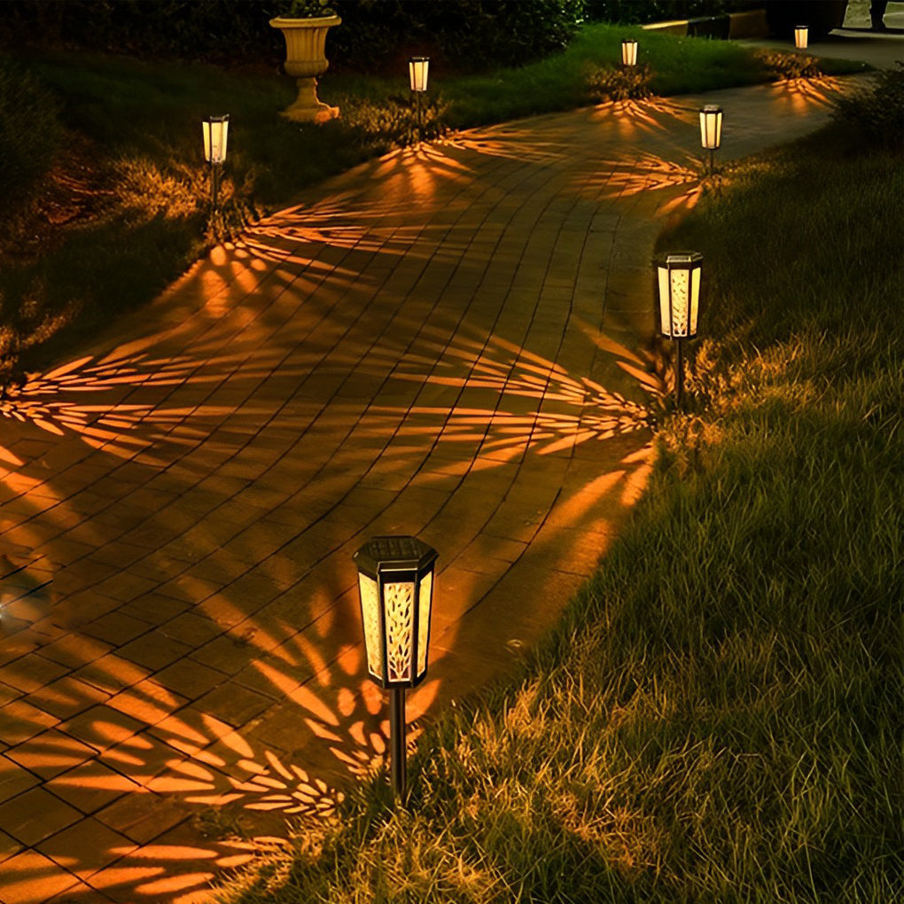1 Pc Waterproof IP65 Intelligent LED Color Changing Solar Lights Outdoor Lamp | Kalsten