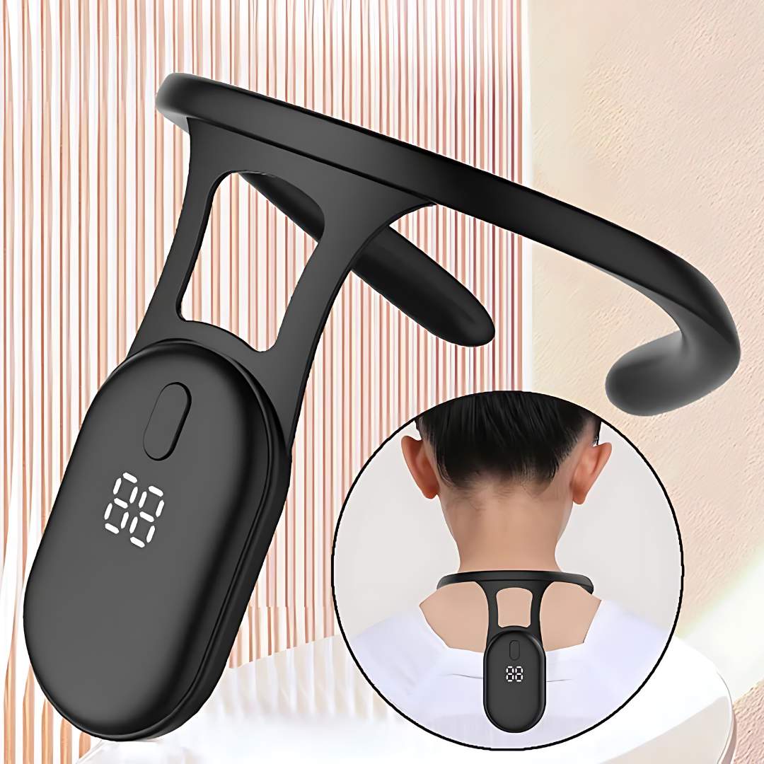 Skanto | Posture Corrector for Neck and Back | Real-time Feedback, Lightweight and Breathable for Home, Office, and Long Drives