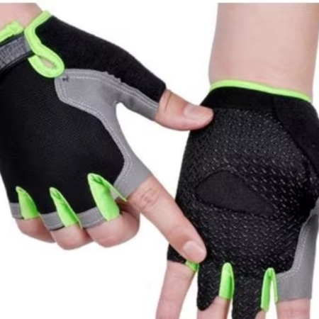 Kalsten | Breathable Anti Slip Shock Absorbing Half Finger Cycling Gloves