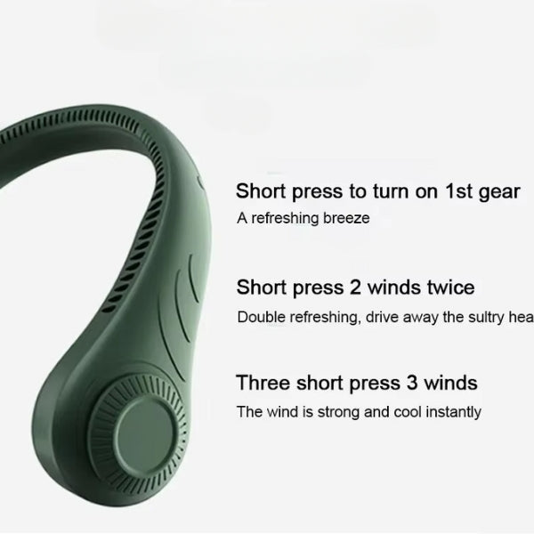 Portable Neck Fan - Hands-Free Cooling Fan for Personal Comfort | Kalsten