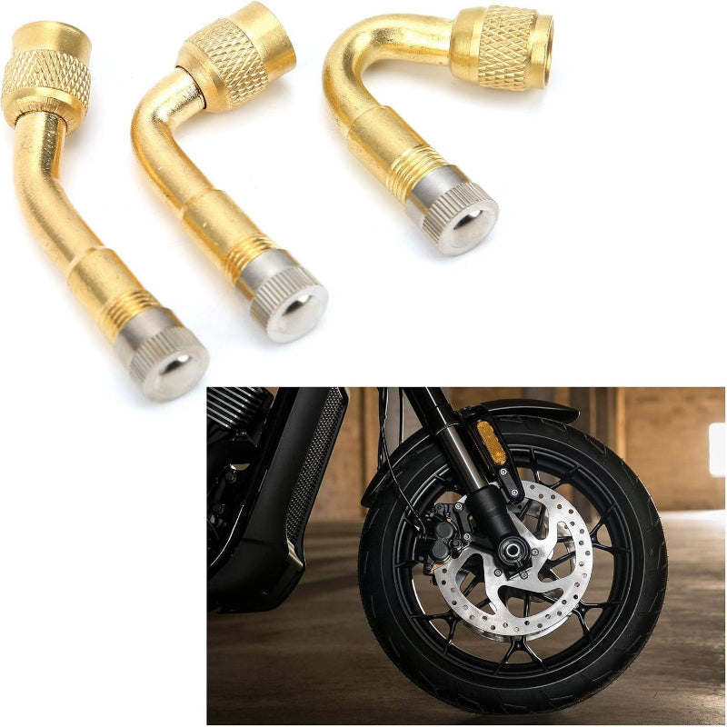 Tire Valve Extension Flexible 3-Way Set | Kalsten