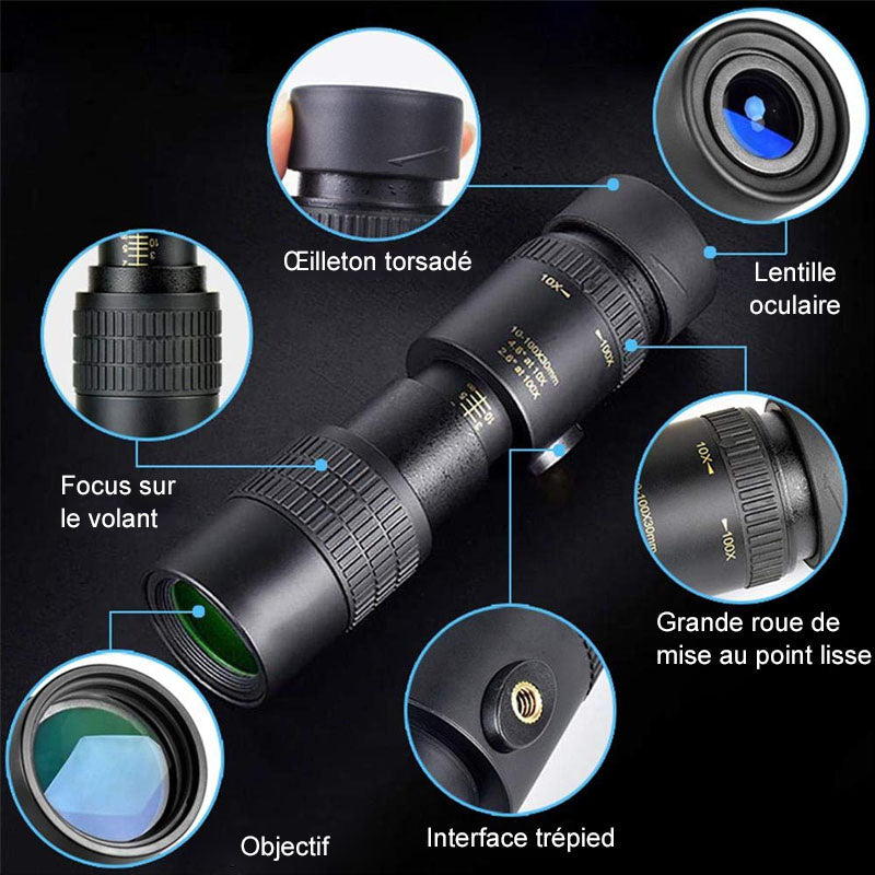 Super Zoom Monocular Telescope 4k | Kalsten