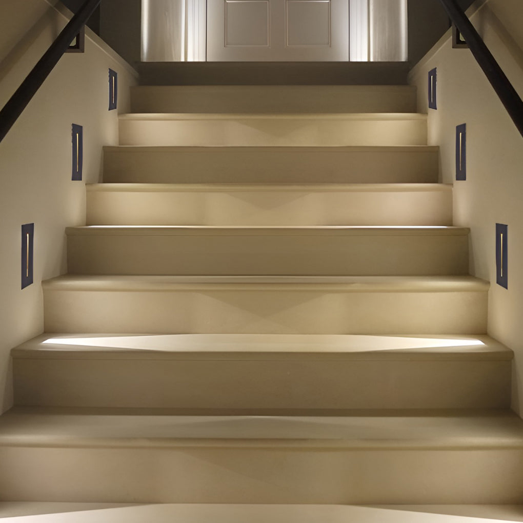 Industrial Rectangle 3W LED IP65 Waterproof Embedded Stair Wall Lights | Kalsten
