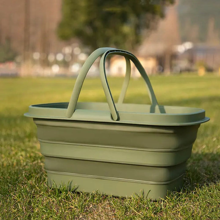 Foldable Ultra Flex Multi-Use Basket – For Camping, BBQ and Household Use | Kalsten