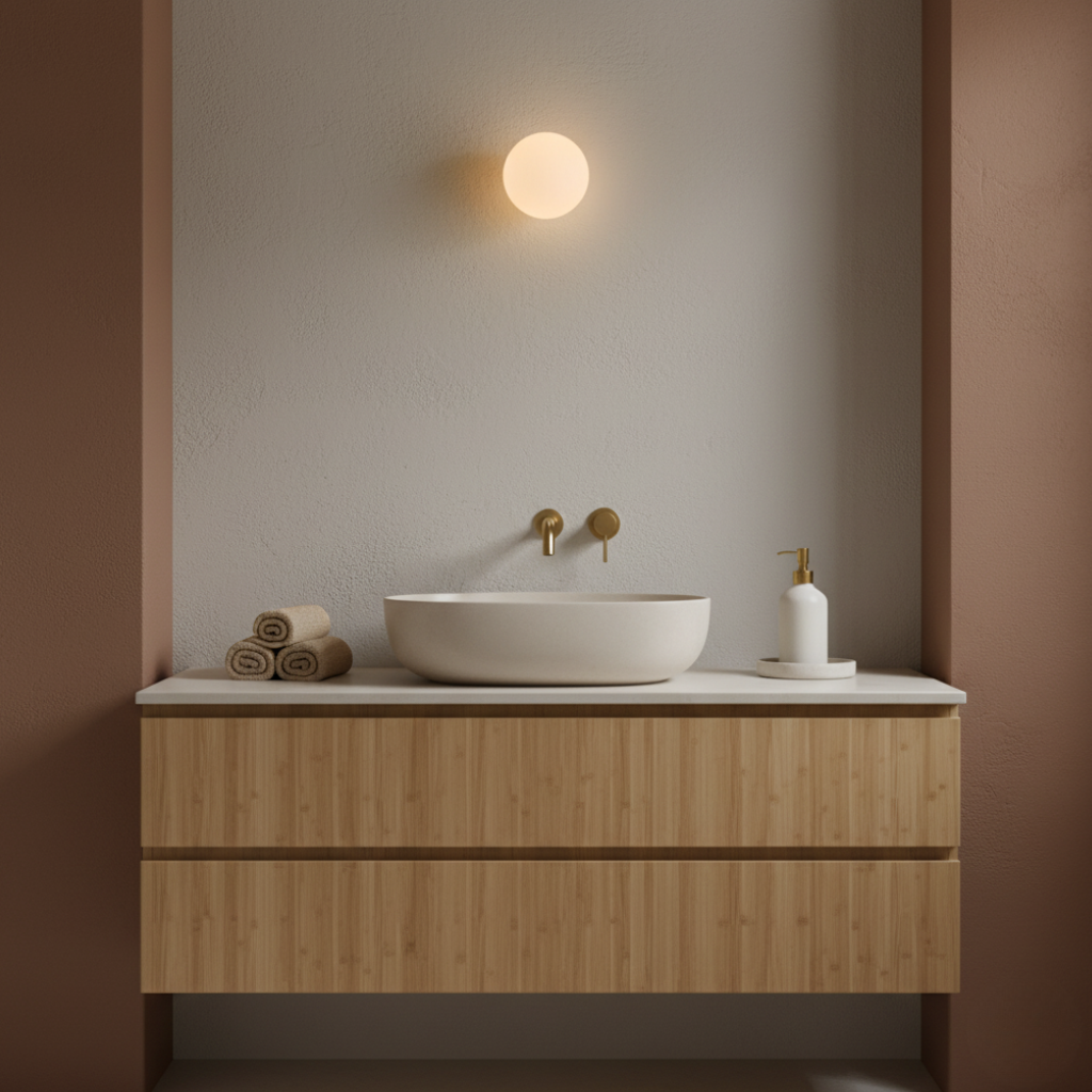 Solstice Frosted Glass Wall Sconce