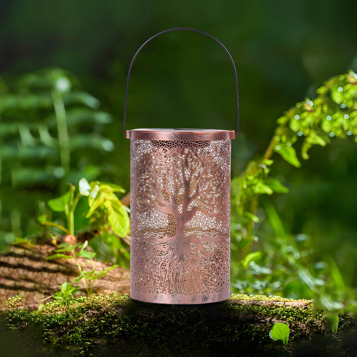 Portable Waterproof Retro Projection Tree Hanging Solar Lanterns | Kalsten