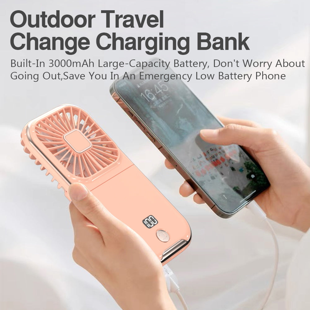 Kalsten | Portable Rechargeable Magic Phone Holder Cooling Fan