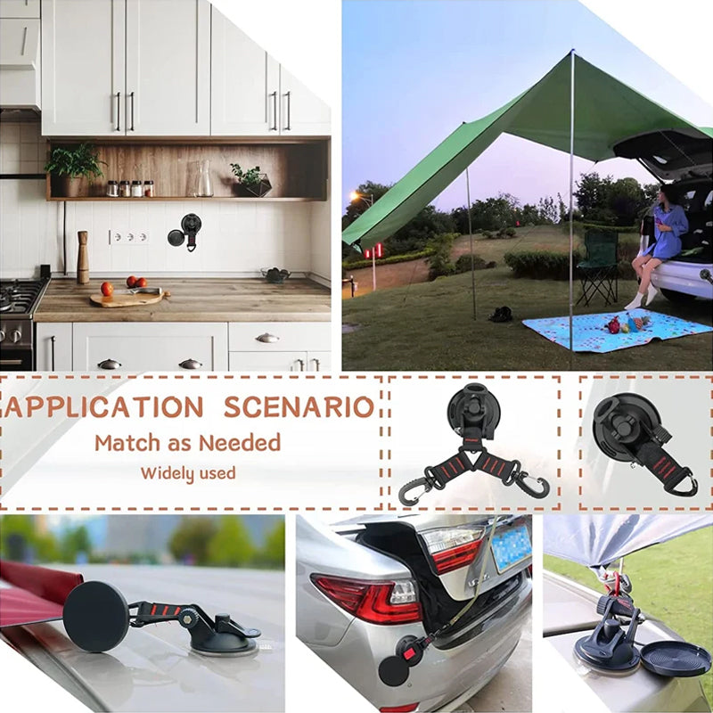 Kalsten | Heavy Duty Vacuum Suction Cup with Hook