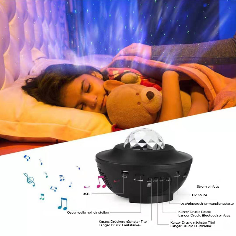 USB-Bluetooth-Music Star Projection Light | Kalsten