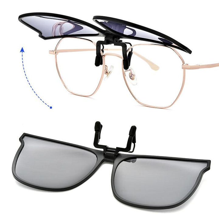 Kalsten | New polarized Clip-On Flip-Up sunglasses