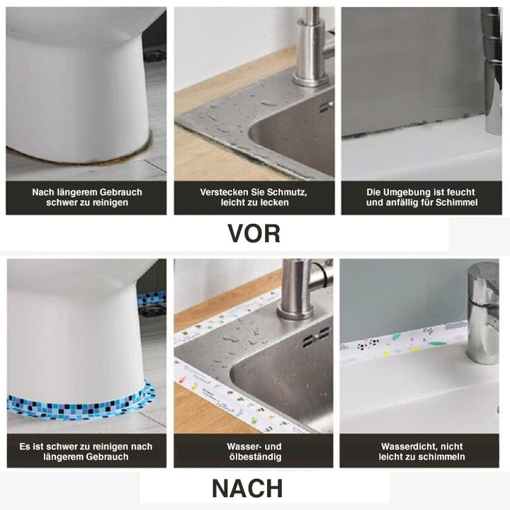 Waterproof repair tape for bathtub/bathroom/kitchen | Kalsten