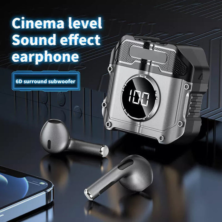 Kalsten | Noise-cancelling Digital Display Bluetooth Headphones