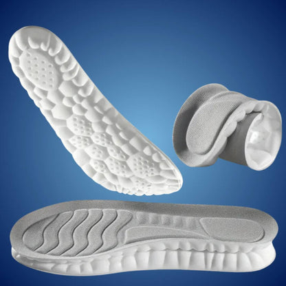 Skanto | Orthopedic Insoles for Foot Pain Relief | 4D Shock Absorption, Heel Pain Relief & Posture Support for All-Day Comfort