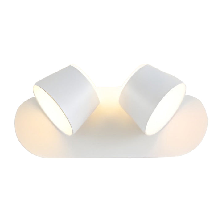 LED Wall Sconce – Adjustable Up Down Light Black Aluminum (13cm / 5in) | Kalsten