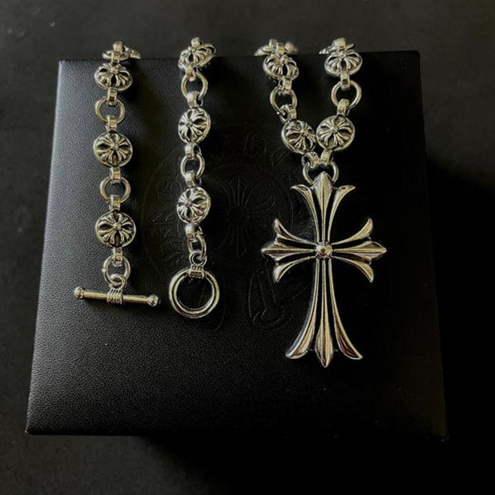 Kalsten | Gothic Cross Pendant Necklace