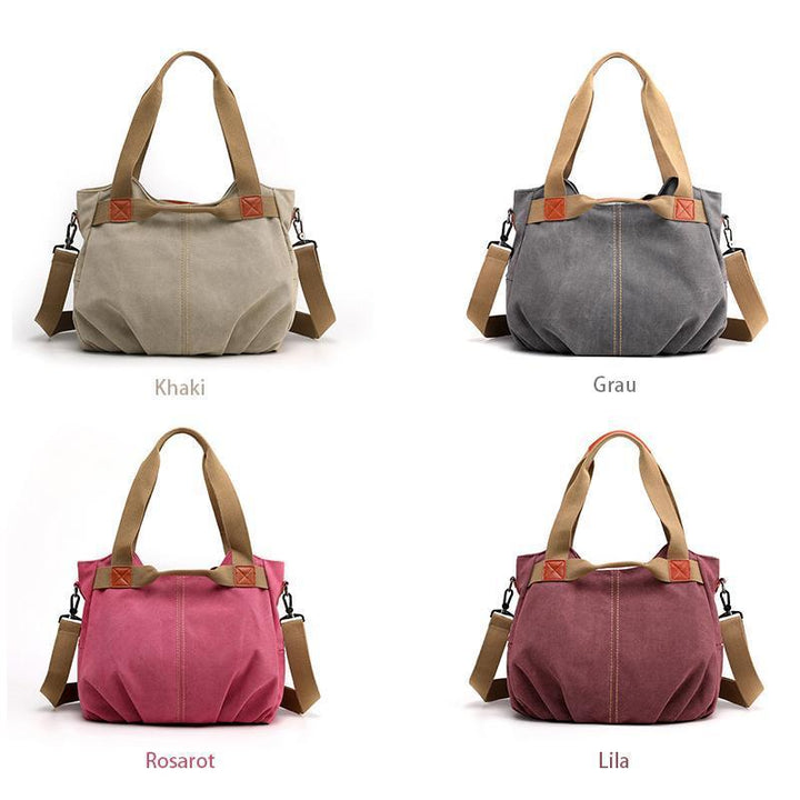 Sailcloth shoulder bag with large capacity | Kalsten