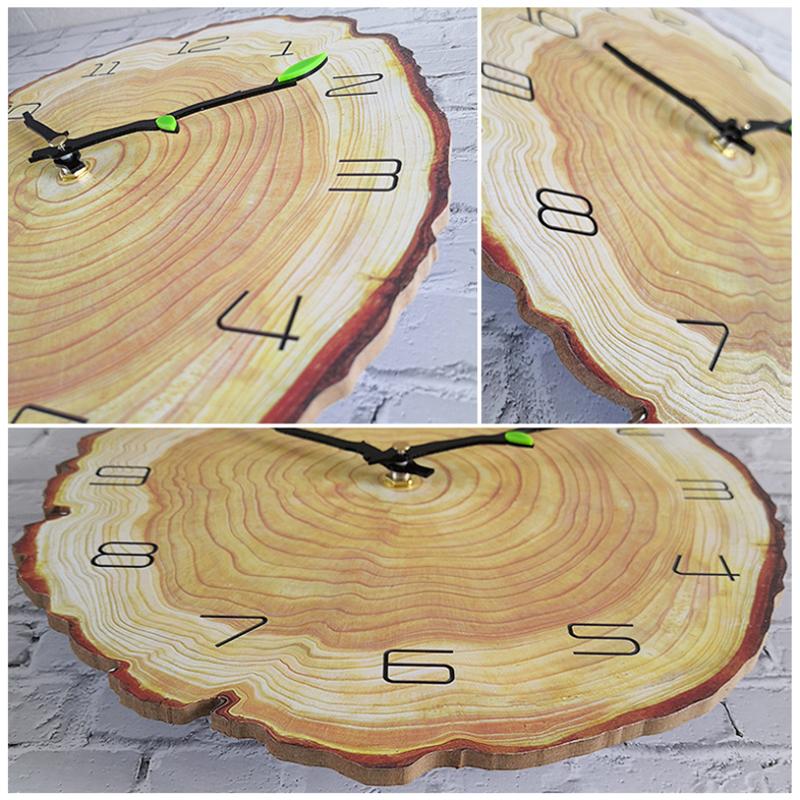 Kalsten | Wooden Annual Rings Wall Clock