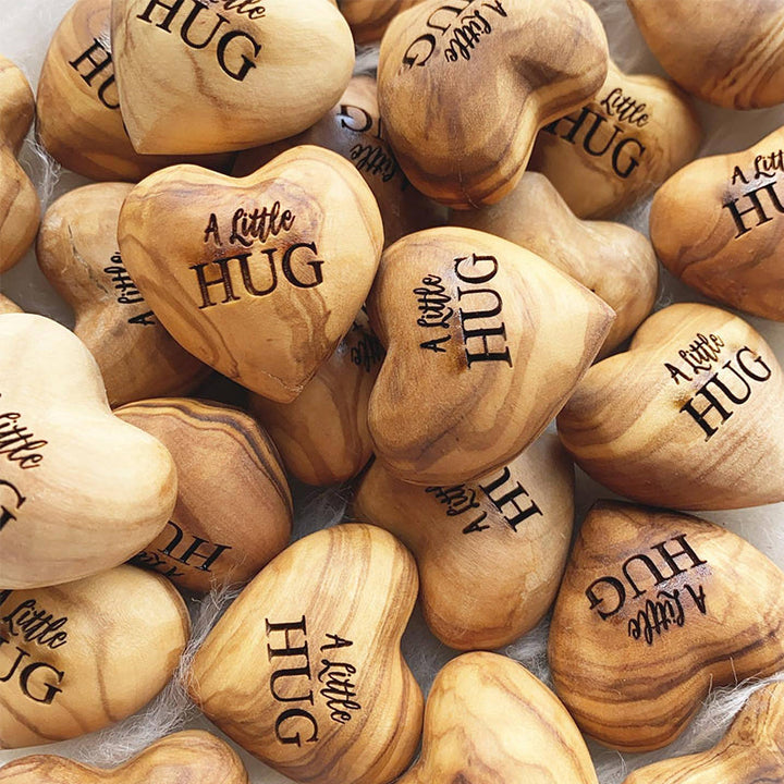 Kalsten | Small Pocket Hug Wooden Heart Token