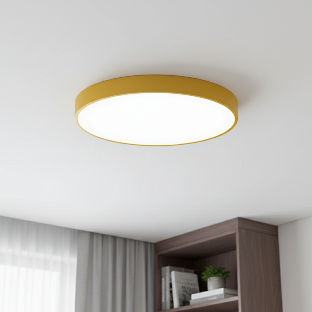 Ultra-Slim Disc LED Flush Mount