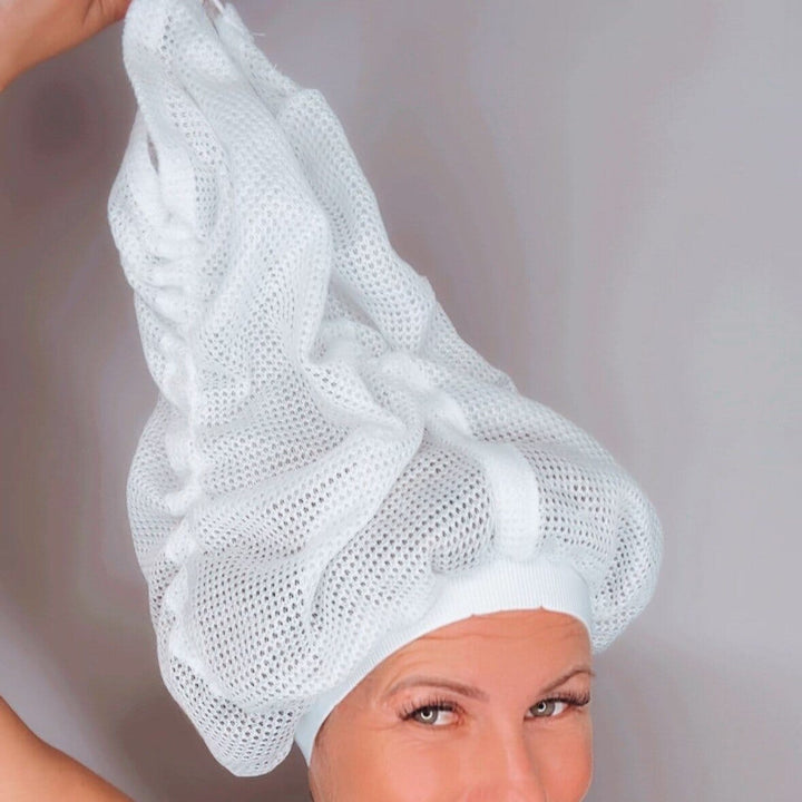 Kalsten | Net Plopping Cap for Drying Curly Hair