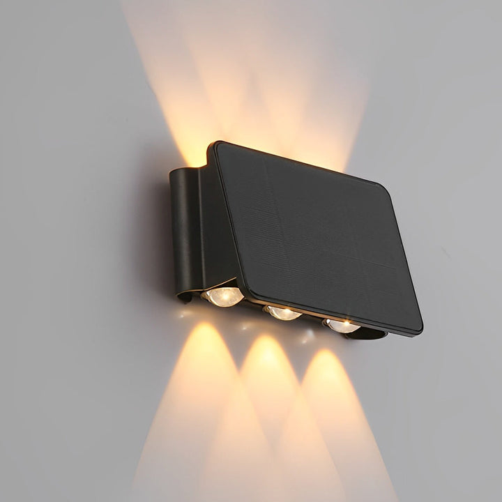Waterproof LED Up and Down Lights Solar Wall Lamp Wall Washer Lights | Kalsten