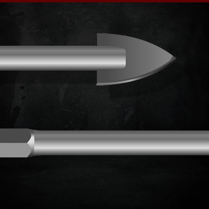 Triangular drill with hexagonal shank made of alloy | Kalsten