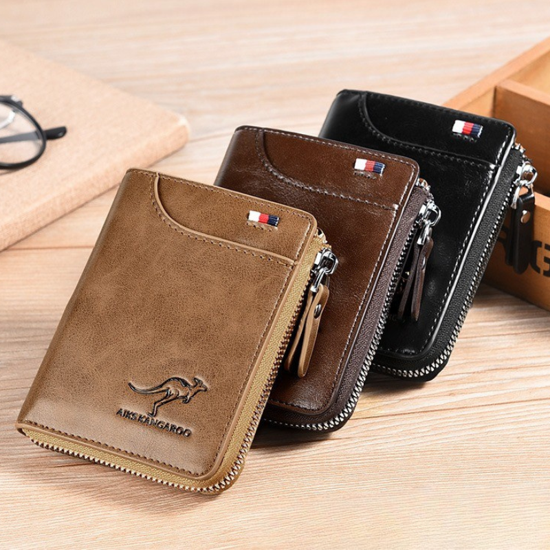 Kalsten | WalletPro – Men’s Genuine Leather RFID Anti-Theft Wallet