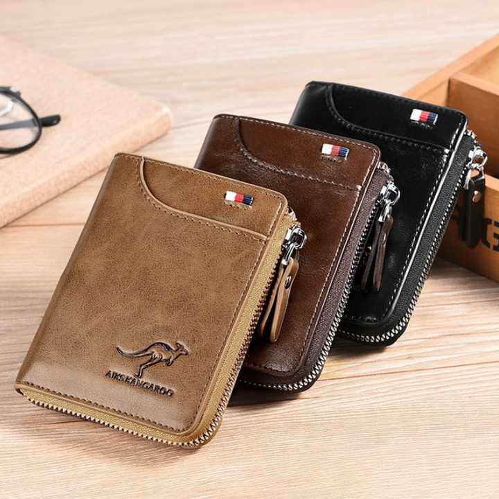 Kalsten | WalletPro – Men’s Genuine Leather RFID Anti-Theft Wallet