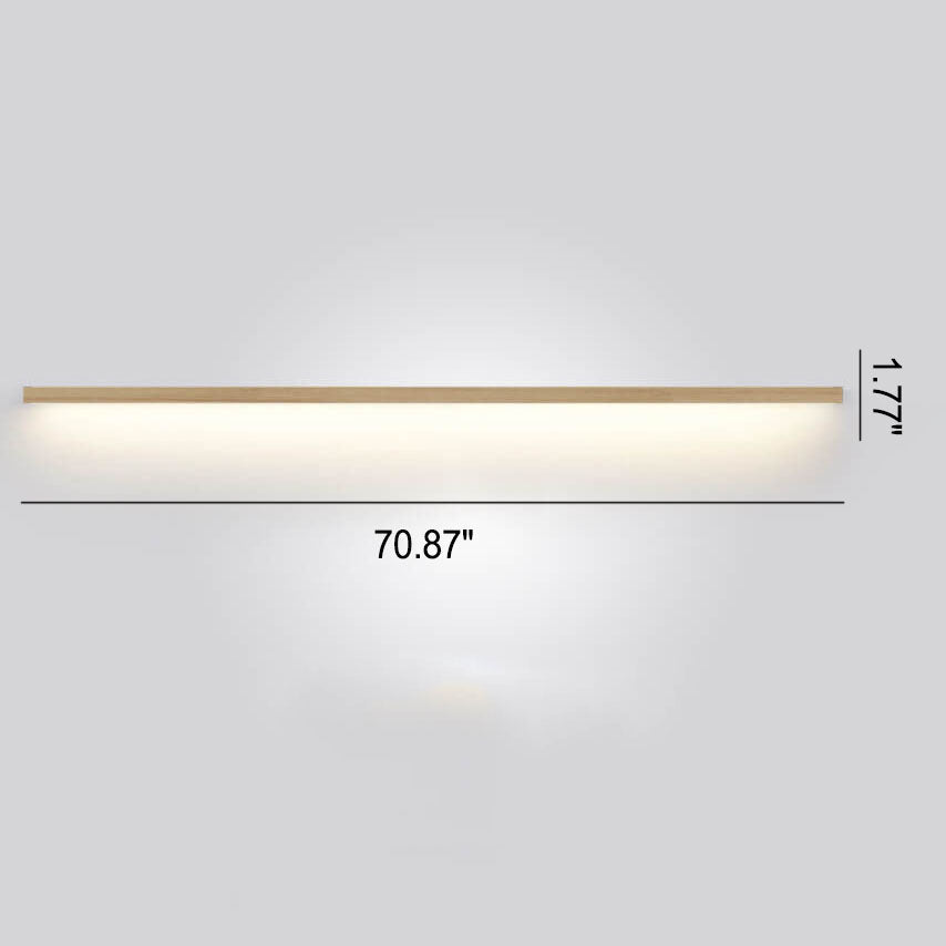 Kalsten | ZenBeam Japanese LED Wall Light | Solid Wood Design | Modern Accent Lighting