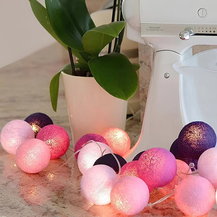 Kalsten | Cotton Ball Garland