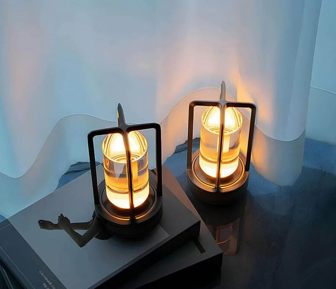 Waterproof and Portable Crystal Table Lamp - AuroraGlow | Kalsten