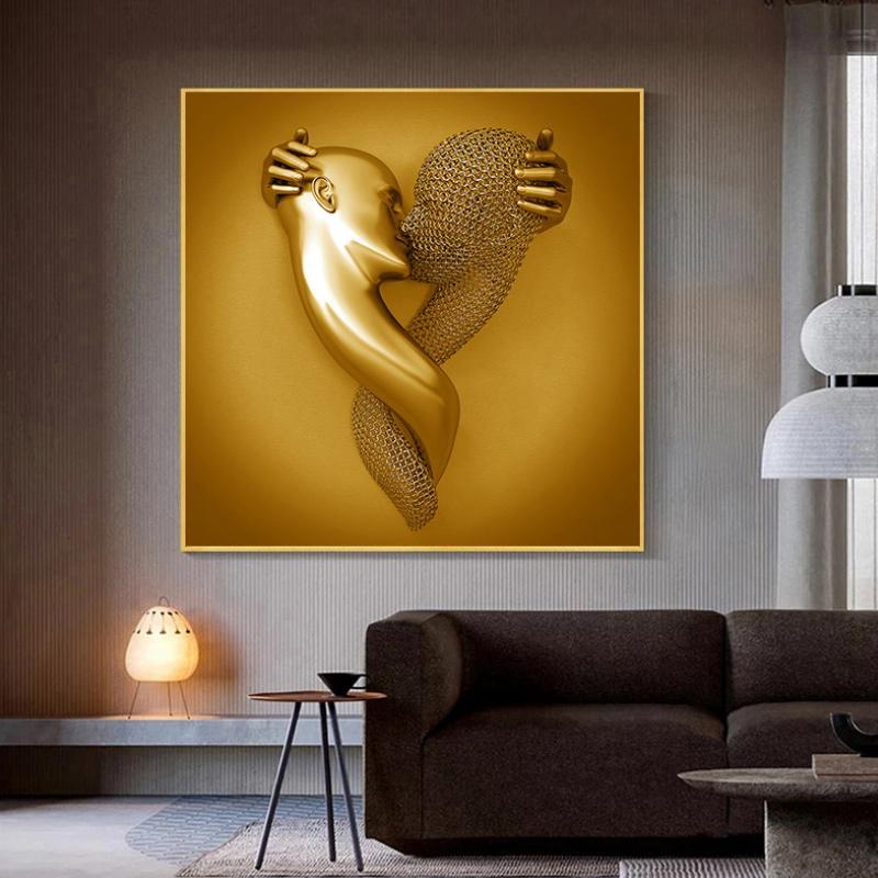 Skanto | 💞Love Heart Art Wall Painting💞