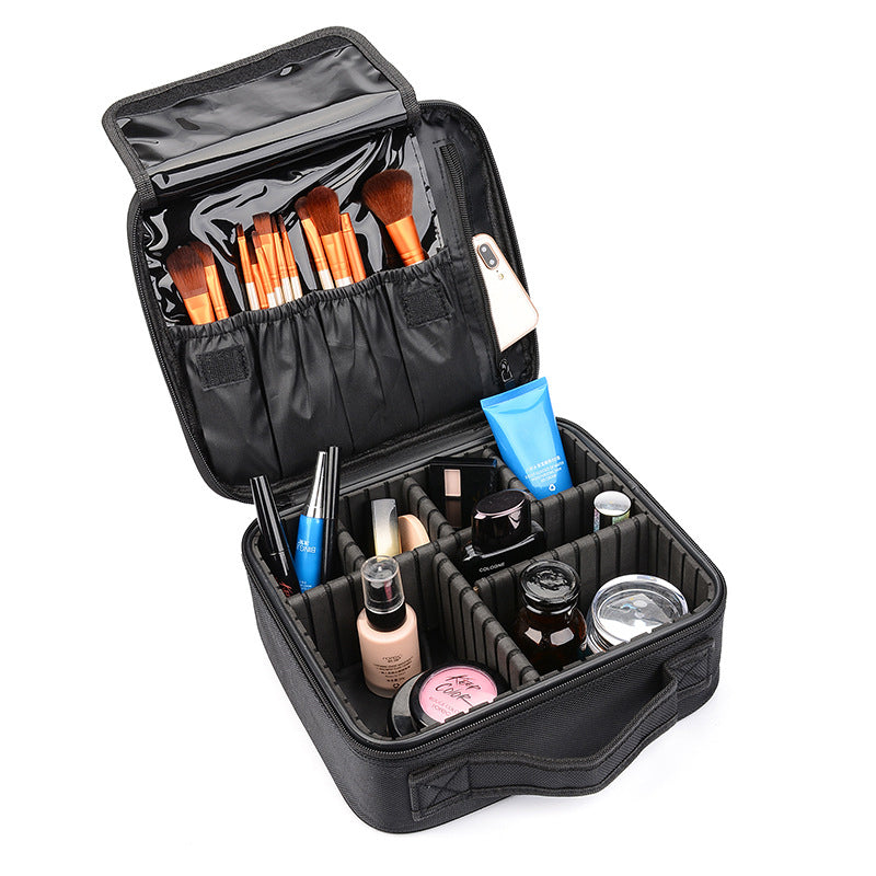 Skanto | Makeup Cosmetic Storage Bag with Adjustable Compartment