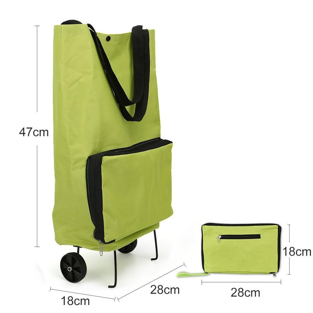 Portable collapsible shopping cart | Kalsten
