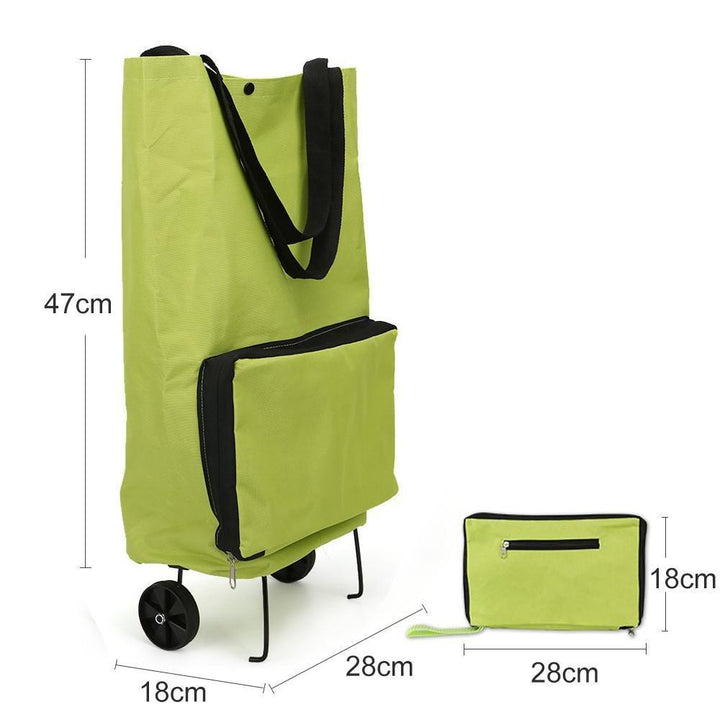 Portable collapsible shopping cart | Kalsten