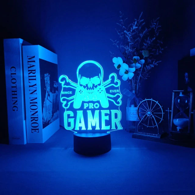 Gamer 3D LED lamps | Kalsten
