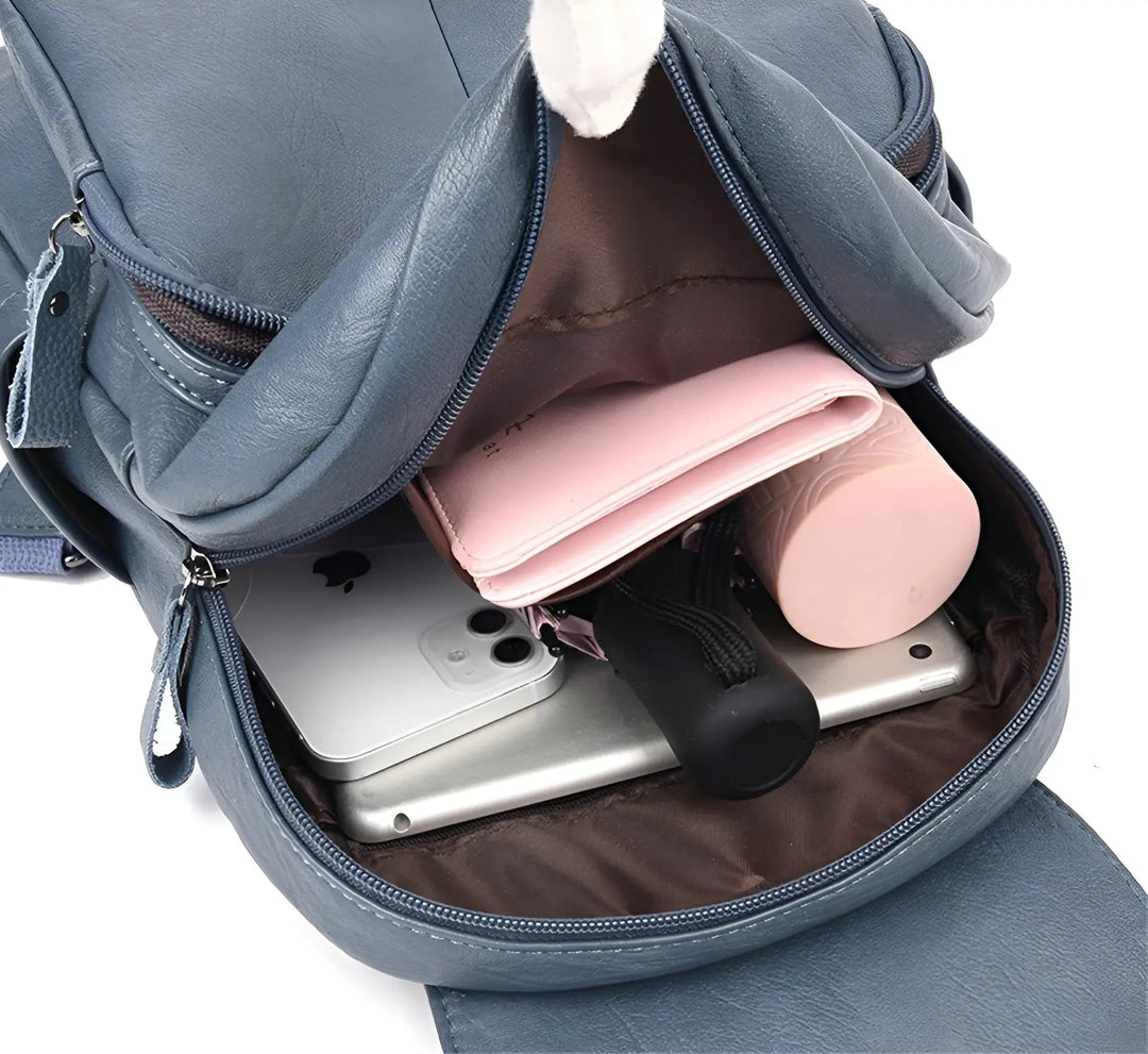 Kalsten | Vintage Leather Women's Backpack - Isabella