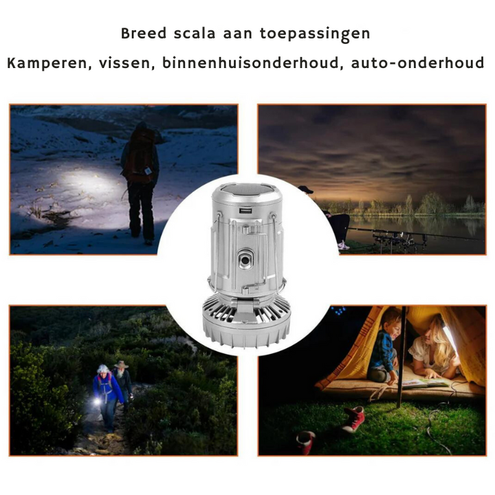 Camping lamp with Fan | Kalsten
