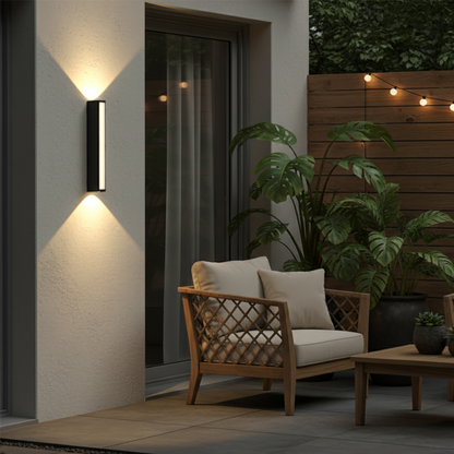 Bright LED Outdoor Wall Sconce
