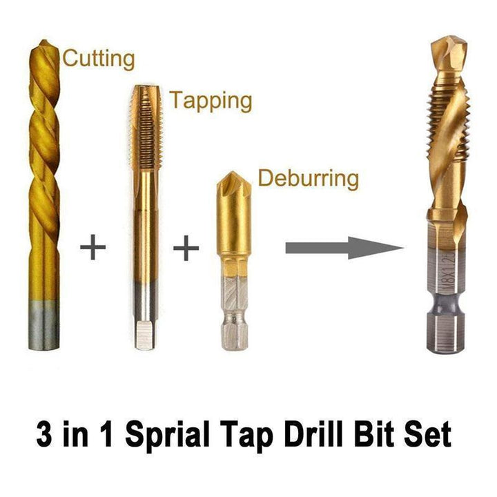 6-piece metric tap set | Kalsten